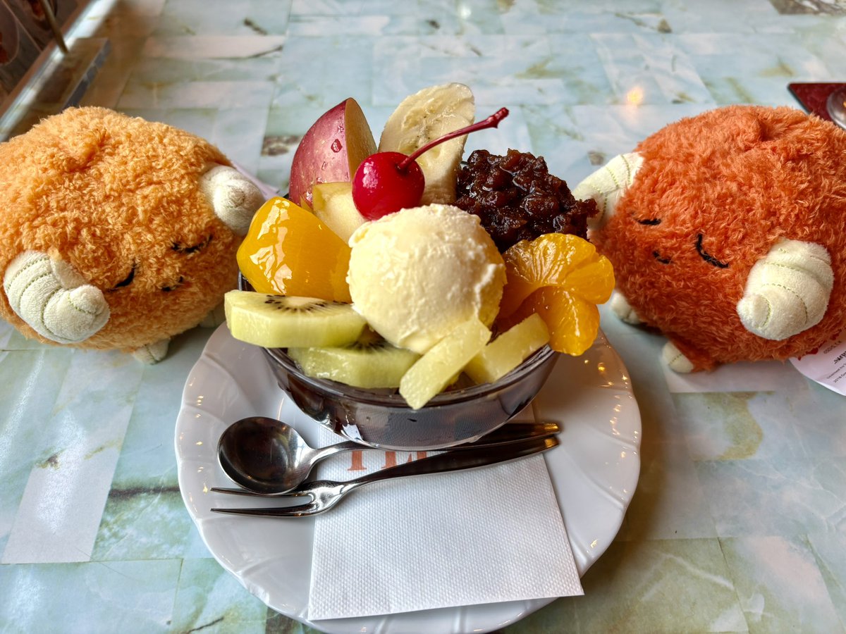 クリームあんみつ！！