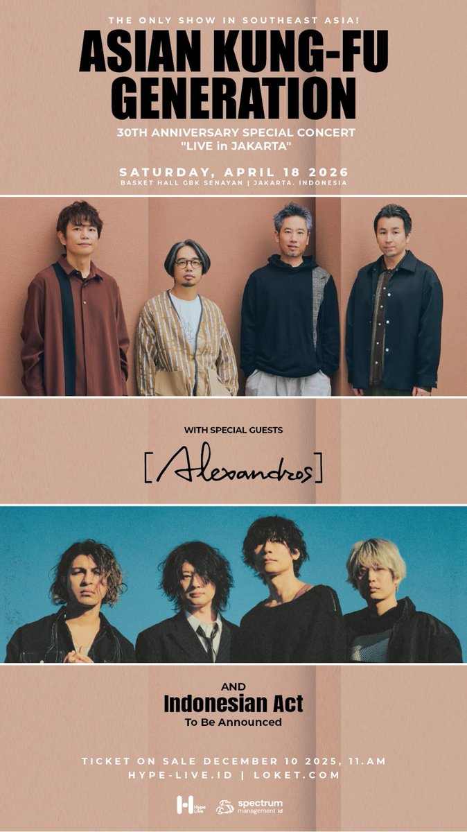 ASIAN KUNG-FU GENERATION Info (@AKG_information) / Posts / X