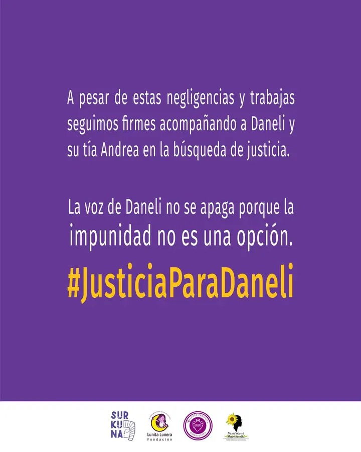 Justicia Para Daneli tweet media