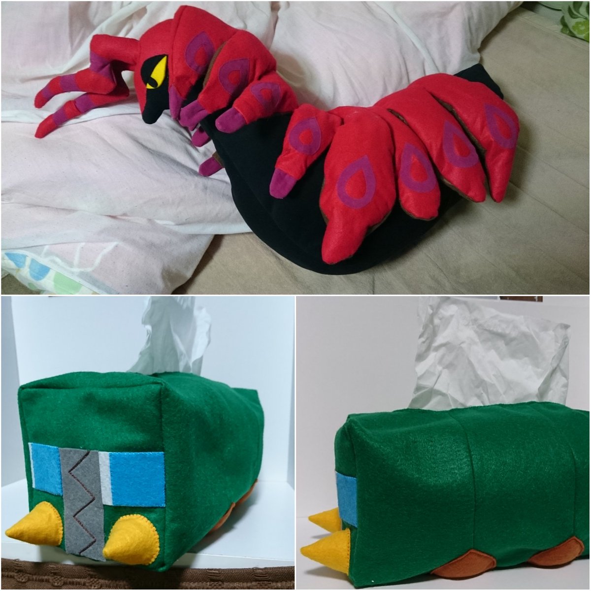 今ならなんか喜ばれる気がするペンドラーの抱き枕。(手足は簡略化しとります)