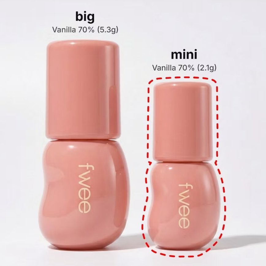 ลิป fwee mini 12 บาท
ลิป fwee mini 12 บาท
ลิป fwee mini 12 บาท

สี vanilla70% สีแมสสีขายดีด้วยย แรงมากกกเอาให้ทันนน!