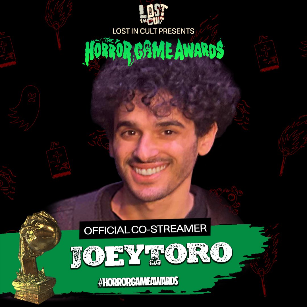 Excited to announce I'll be an Official Co-Streamer for the 2025 #HorrorGameAwards this Saturday, December 13th at 7pm GMT (11am PST)

Live on Twitch -> JoeyToro

Thank you <a href="/HorrorGameAward/">The Horror Game Awards</a> for the show!