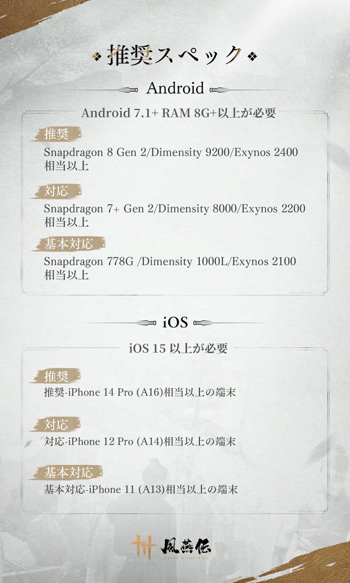 📣12月12日（金）9:00より、モバイル版の配信を開始いたします！

アプリの事前ダウンロードは 12月11日（木）午前1:00 より開始され、事前ダウンロード後は、キャラクター事前作成イベントにもご参加いただけます。