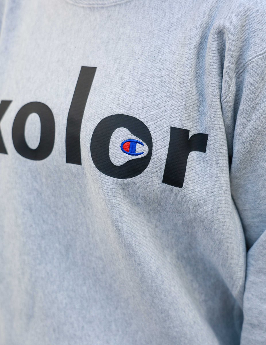 Champion × Kolor】 2025/12/10(Wed) RELEASE. Staff Men's 175cm L