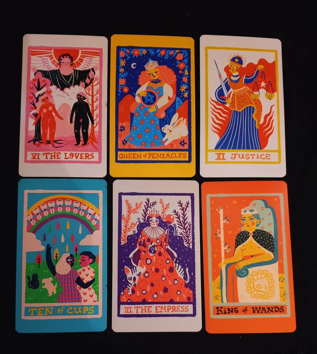 DAY 9 - FESTIVE 🔮Rainbow tarot by So Lazzo & Cyree Jarelle