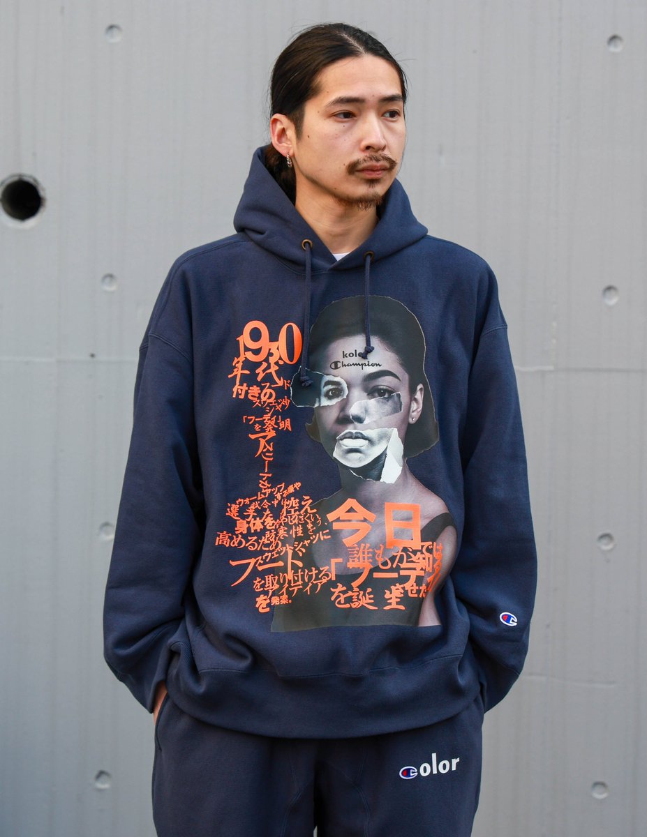 Champion × Kolor】 2025/12/10(Wed) RELEASE. Staff Men's 175cm L