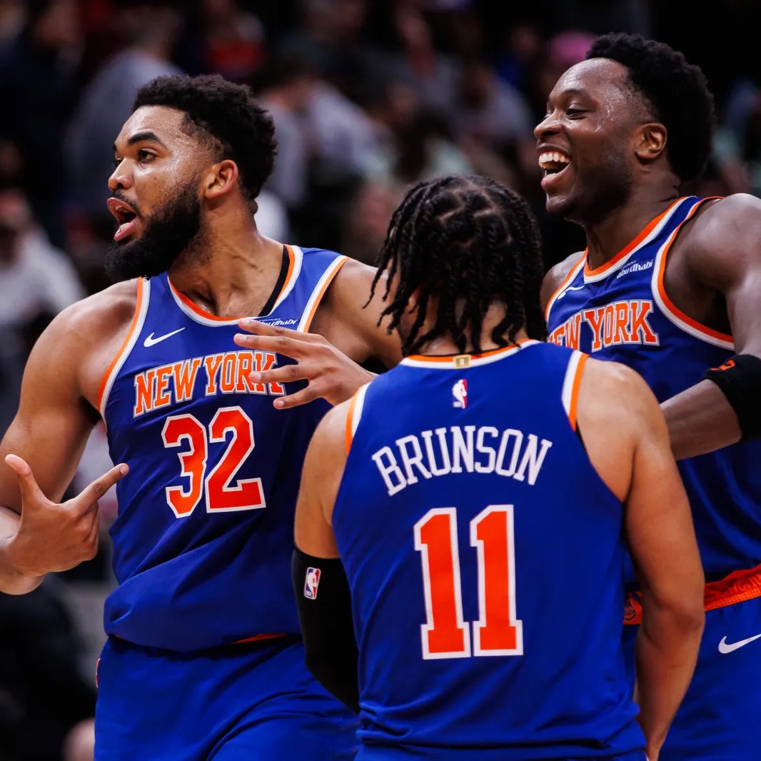 TheHoopCentral's tweet image. The Knicks are 8-1 over the last nine games. 🔥