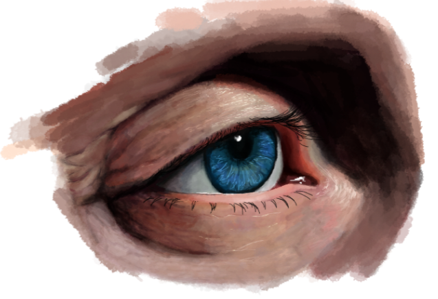 bearlystrew's tweet photo. I feel like I haven't improved much this year however, what I have improved on is realism, so here's an eye I drew in April and one I drew in October https://t.co/mkghUKJSEm