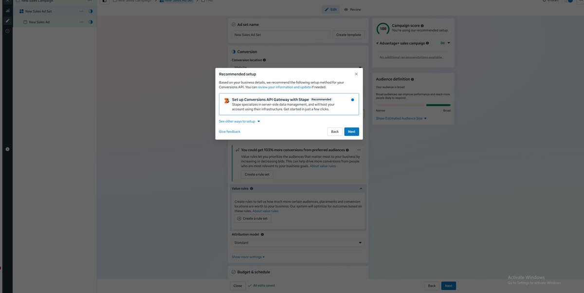 Yo ecom bros, my friend made a new business portfolio and new ad account. He was making a new pixel then this appeared. Anyone using this and if so is it worth it?