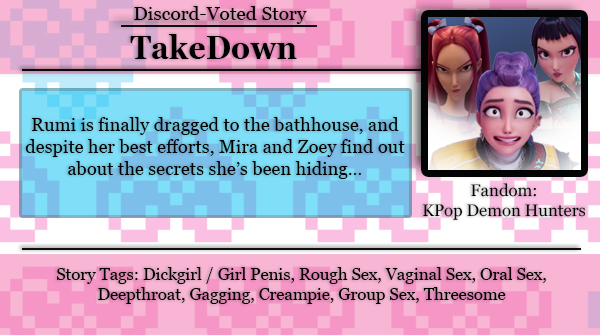 TiffyBellBooks's tweet photo. Here's some KPop Demon Hunters smut~

HF: https://t.co/RP1EiYKhhm

Ao3: https://t.co/LnBUIcL9Bm https://t.co/0rQ9kacpv3