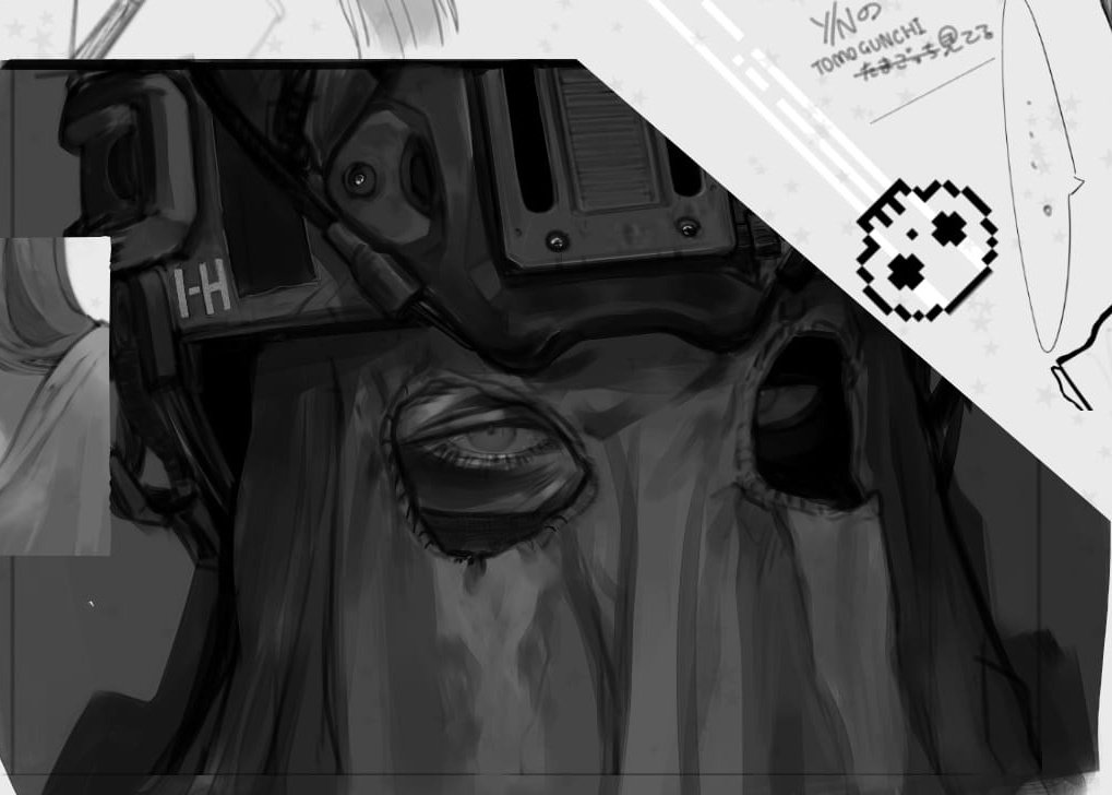 ここだけ真面目に描いた