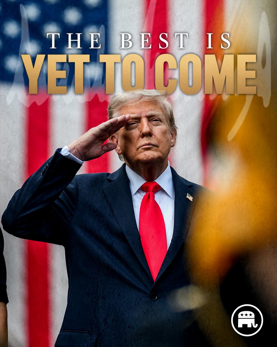✅ Most secure border in history
✅ Lowest gas prices in years
✅ Historic tax cuts

THE BEST IS STILL YET TO COME 🇺🇸