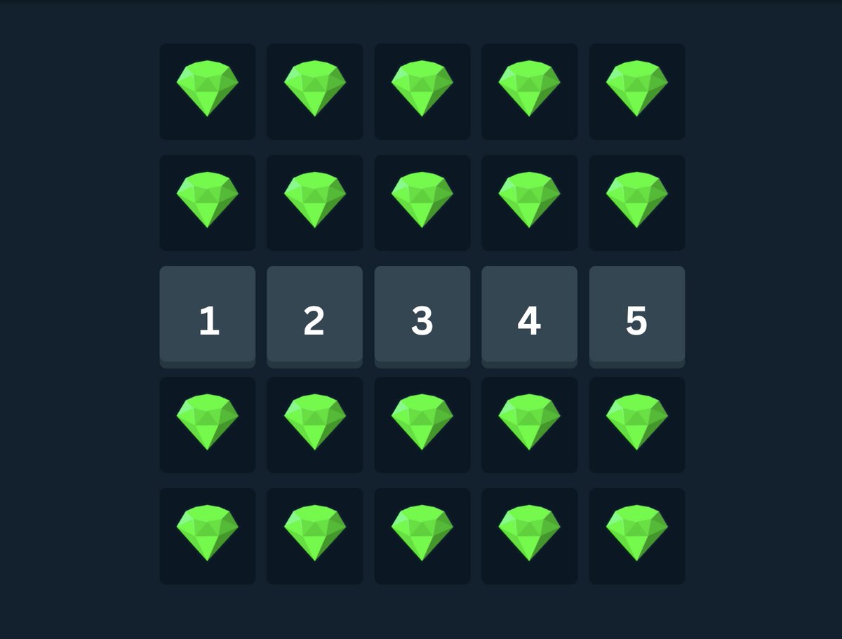 24 Gems, 1 Mine on <a href="/Stake/">Stake.com</a> 💣

Guess which square has the mine and we will be picking 3 correct guesses below to get tipped 💰 Code "bigfoltz" users get paid EXTRA 🤑

✅ Follow/RT
✅ Guess Below 1-5

$500k December Leaderboards LIVE 🏆 bigfoltz.com