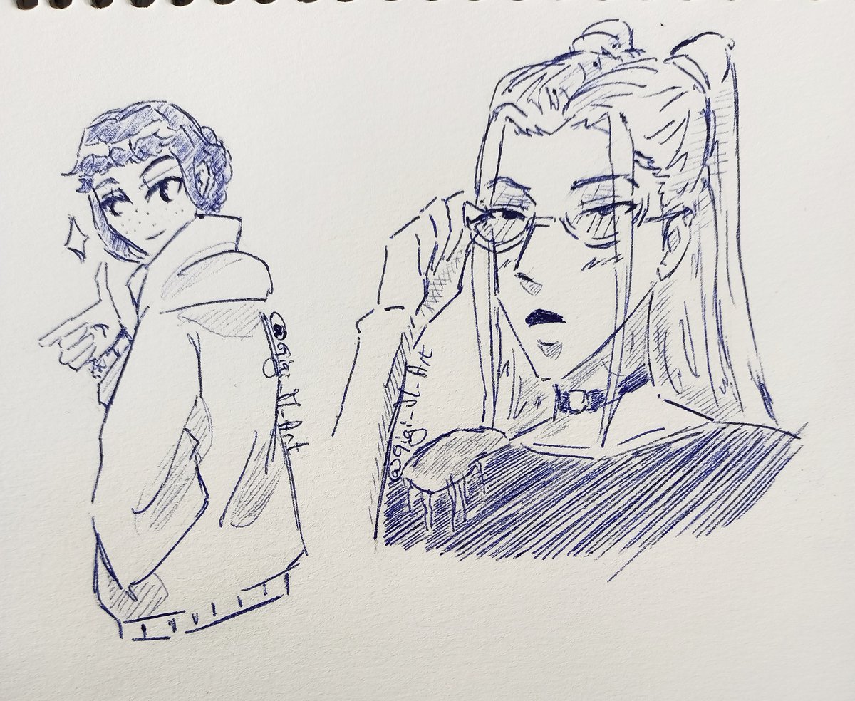 Gigi_M_Art's tweet photo. ZoeMira sketches ~ 

#KPOPDEMONHUNTERS 
#Zoemira #huntrix https://t.co/tFmN5k5rOE