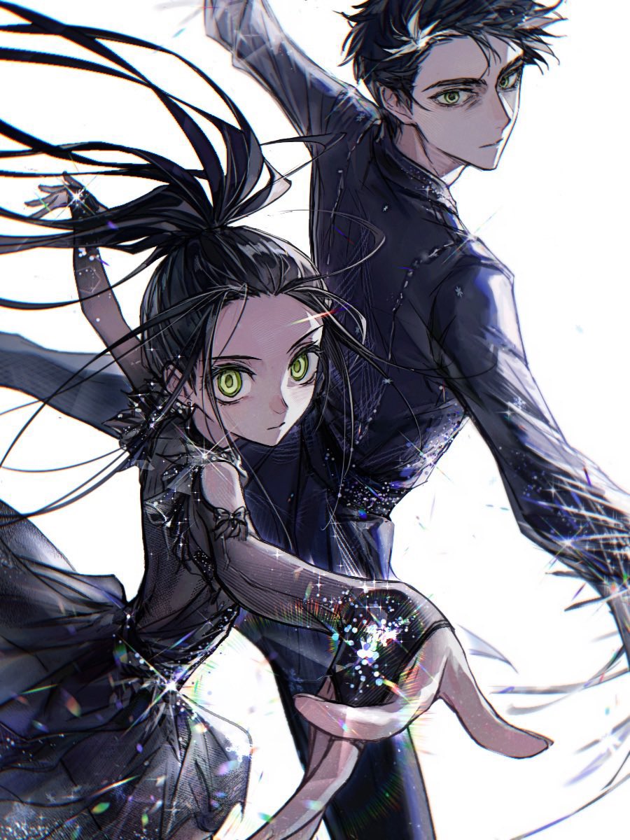 #今年も残りわずかなので今年一番伸びた絵を貼る 
⛸️