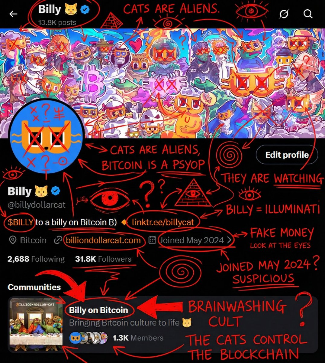 billydollarcat's tweet image. who did this?