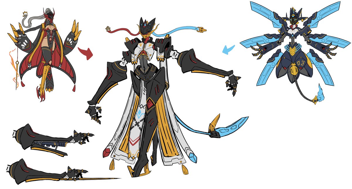 すーぐ影響されて描く人です #デジモン #digimon