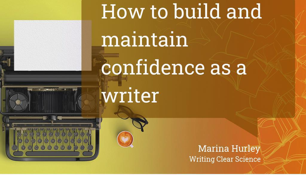 How to build and maintain your confidence as a writer: Find a mentor or a colleague who can regularly give you constructive feedback.

Read more 👉 lttr.ai/AgLin

#science