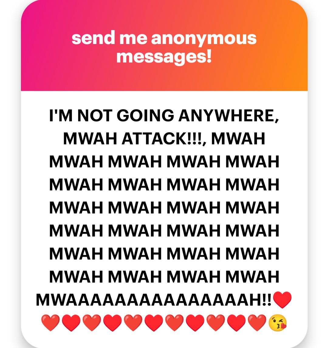 When I get my hands on you, it's GAME OVER.

ngl.link/cattoimp