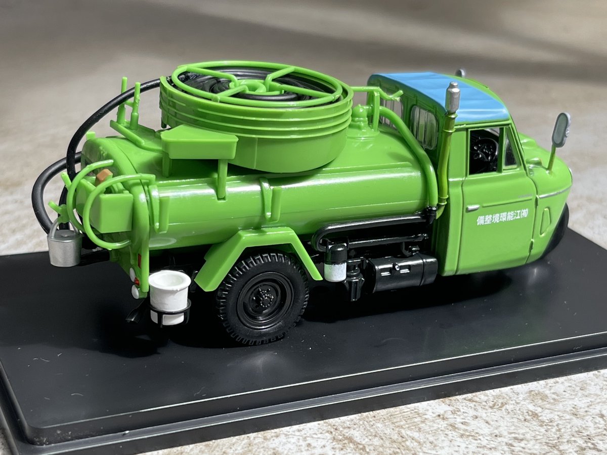 江田島のT2000バキュームカー、まだ頑張っているのね。なんと嬉しい 