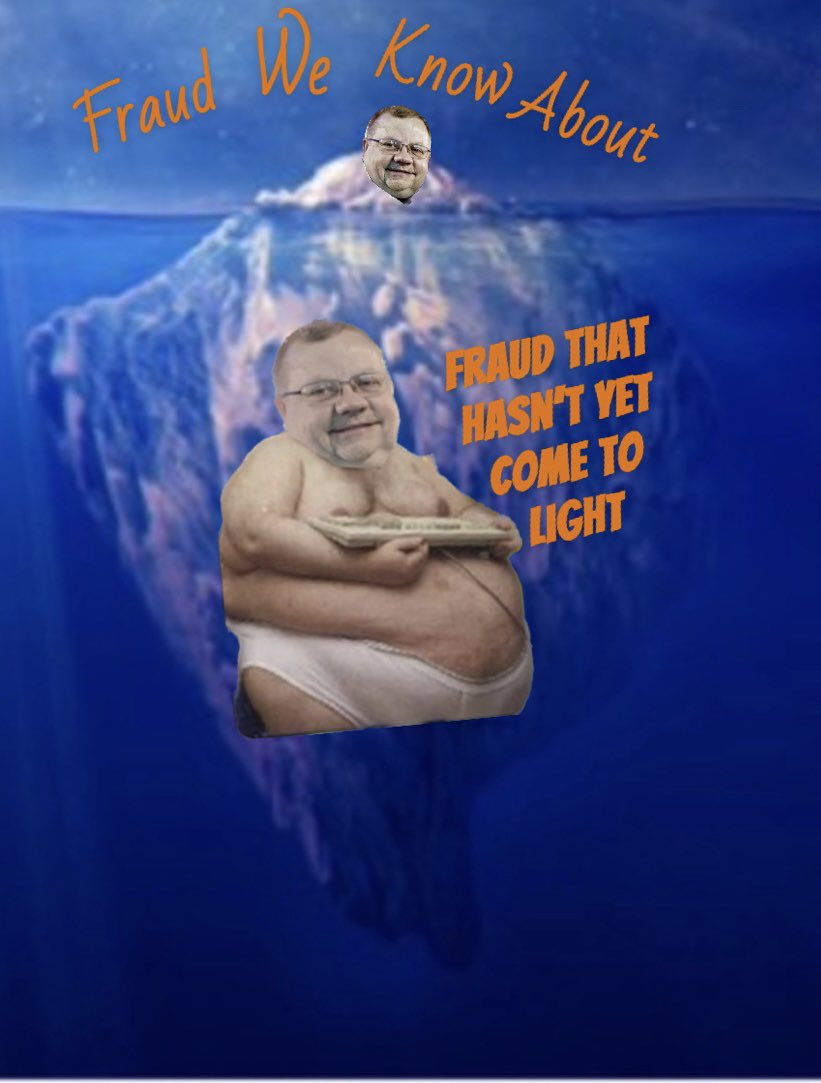 MnlegMemes's tweet photo. Minnesota Gubernatorial candidate @KRobbinsMN - who (according to @WalterHudson) ordered that whistleblower reports to #MNleg @MN_Fraud_Cmte about @gsaKresha’s PPP loans be deleted - says "we are just at the tip of the iceberg" in discovering fraud in MN. https://t.co/RCVuc8iHUs https://t.co/GV0krCw0If