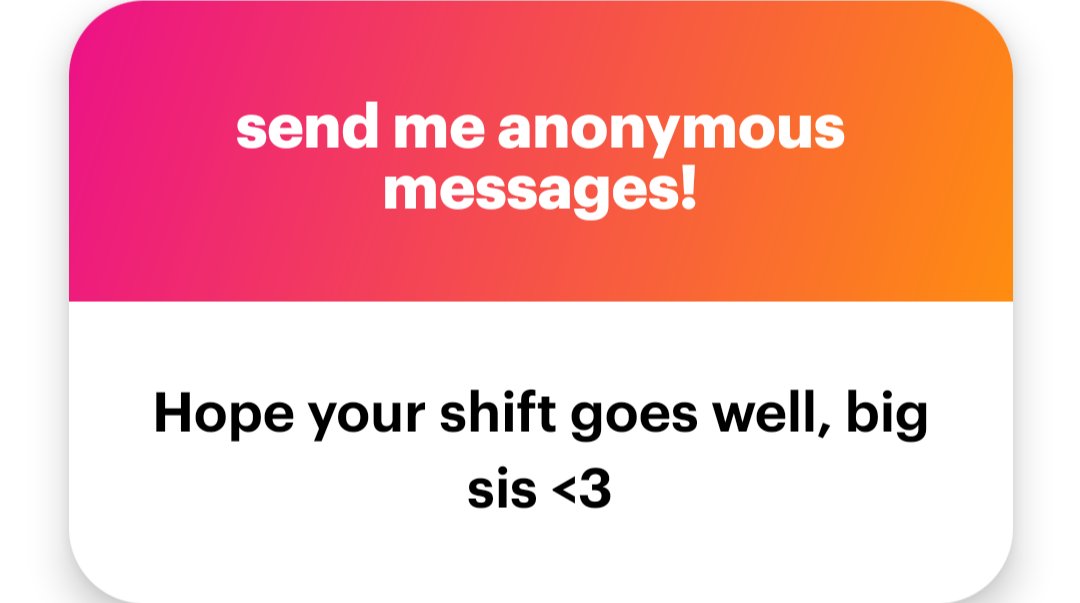 Knowing I'll get to cuddle with you afterwards is helping.~

ngl.link/cattoimp