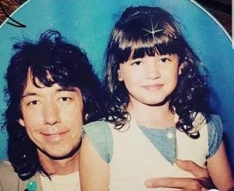 bob_robertnash's tweet image. Ace Frehley and his daughter, Monique 
#SpaceAce⚡️