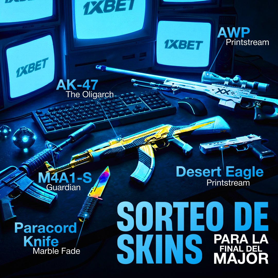 ¡SORTEO DE 9 SKINS PARA LOS PLAYOFFS DEL MAJOR!

Para participar:
— Seguinos a nosotros
— Dale Me gusta, Retweet y Etiquetá 2 amigos

Termina el 20.12. ¡Good luck!