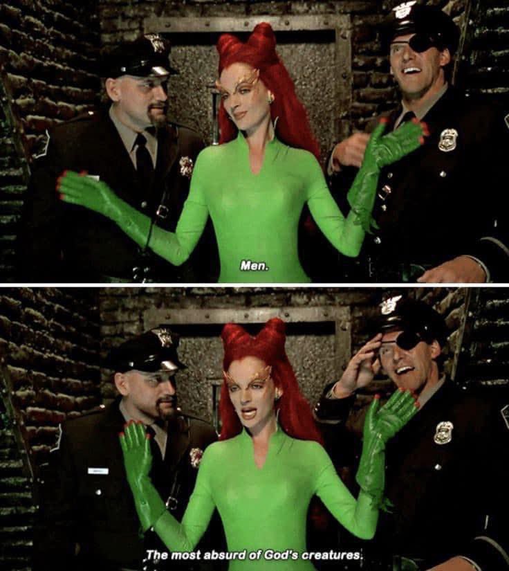 Hun_derrated's tweet image. We can but hope to see Poison Ivy again one day in a Batman movie, don’t think it’s who Scarlett will be playing though