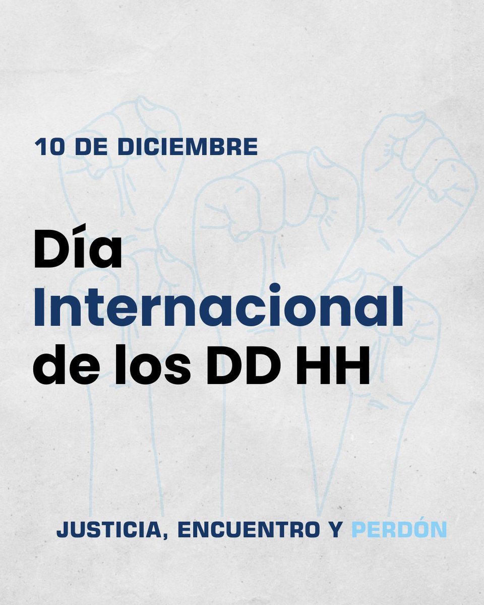 Justicia, Encuentro y Perdón tweet media