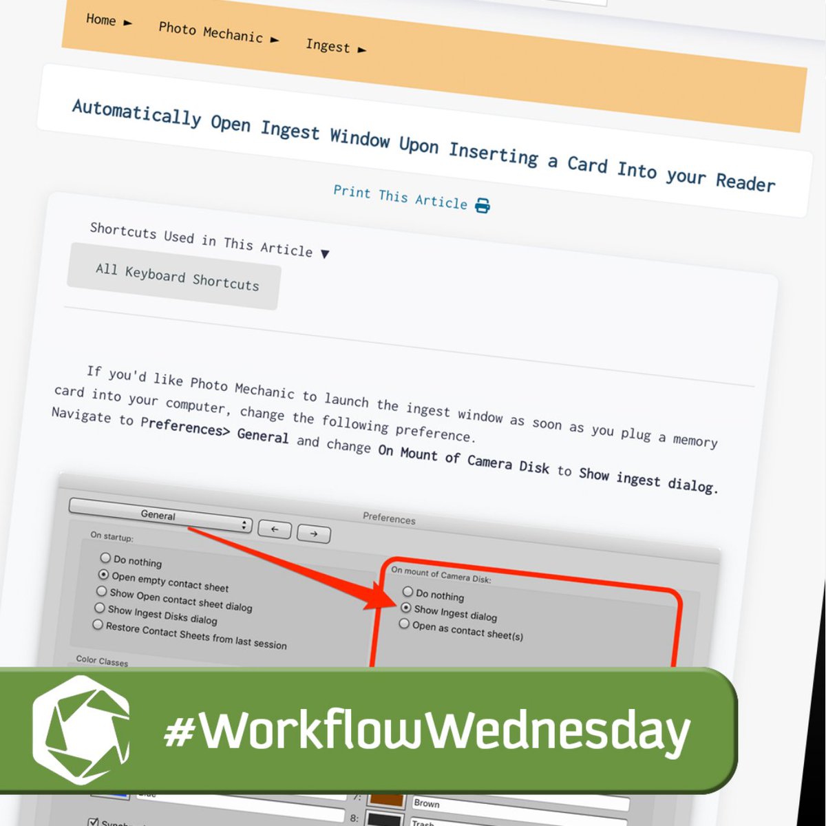 Photo Mechanic® tweet media