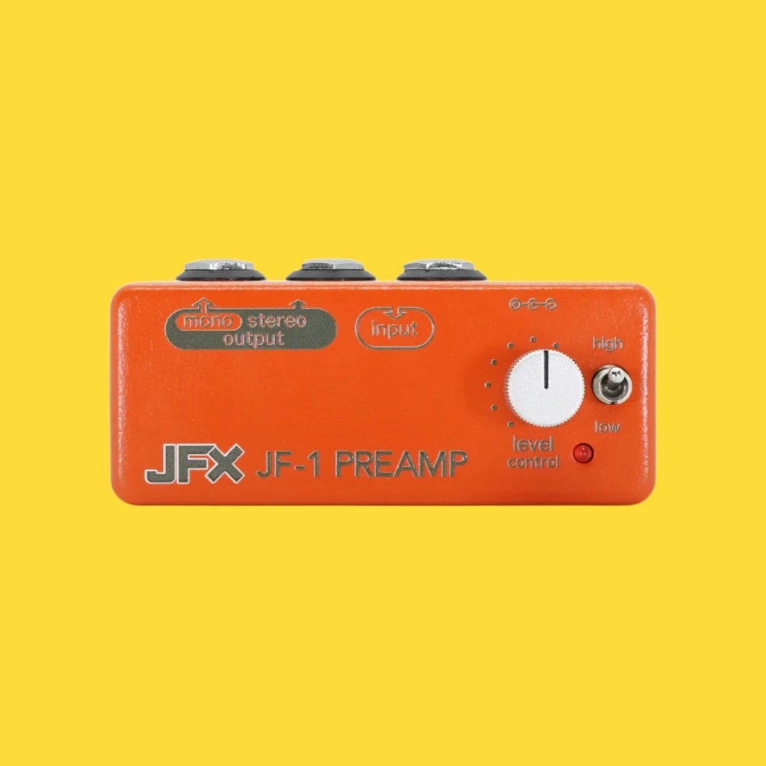 JFX Pedals - JF-1 Preamp』 JFX Pedals JF-1 Preampは、伝説のCE-1