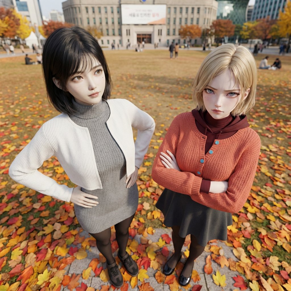 모닝 낙엽 대잔치