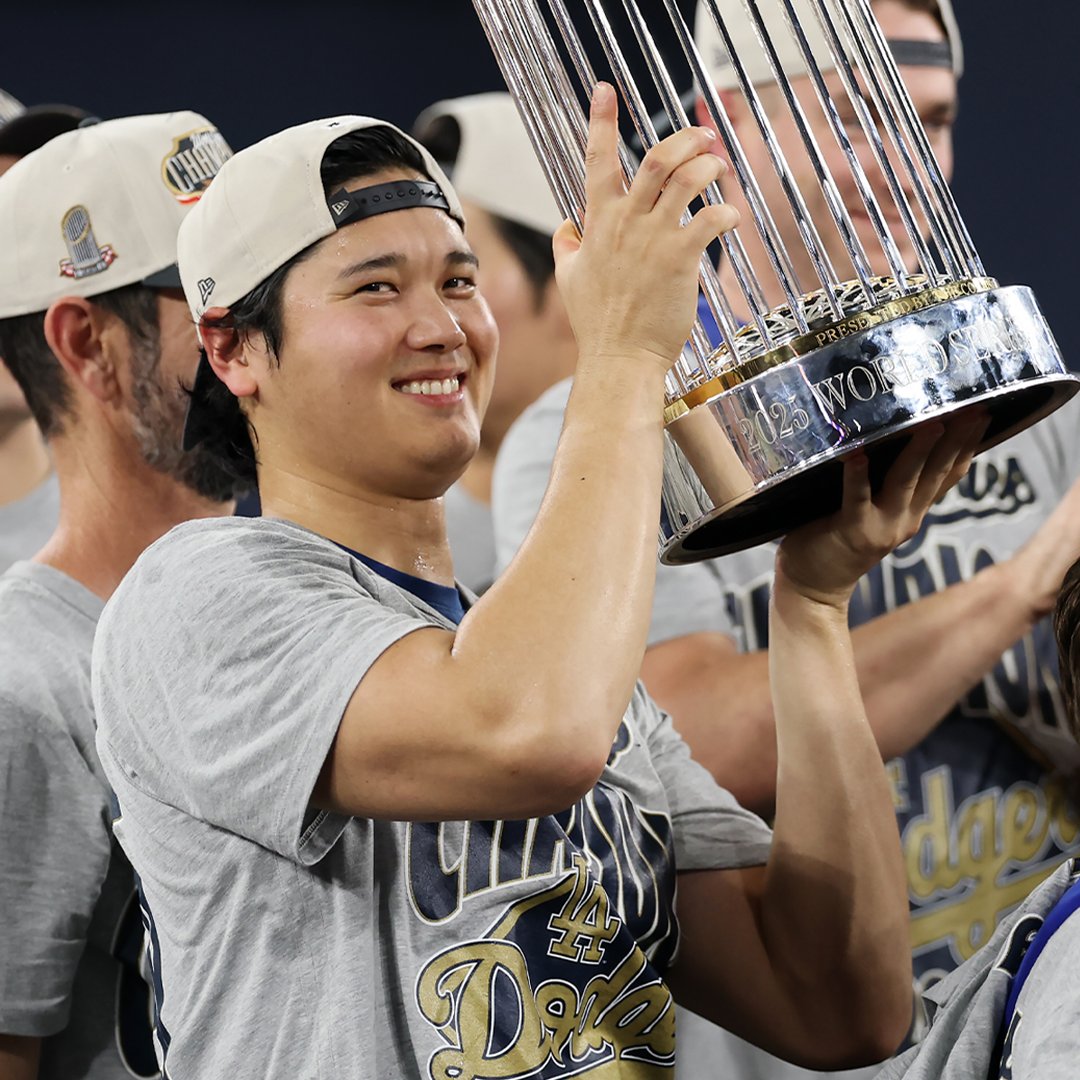 Shohei Ohtani announced he was signing with the @Dodgers two years ago today.

His first two seasons in Los Angeles:
2x World Series champion
2x NL MVP
2x NL Silver Slugger Award winner
2x NL All-Star 