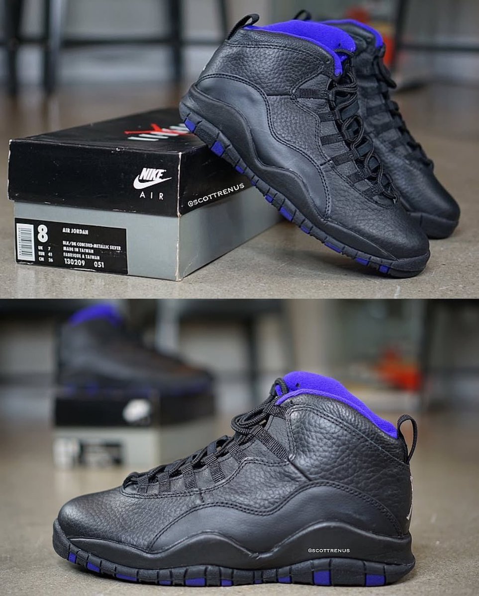 zSneakerHeadz's tweet photo. BREAKING: “Sacramento” Air Jordan 10 OG is expected to RETURN Holiday 2026! 🖤💜

Returning for the FIRST time since 1995! 😳 https://t.co/dRiZOFBuId