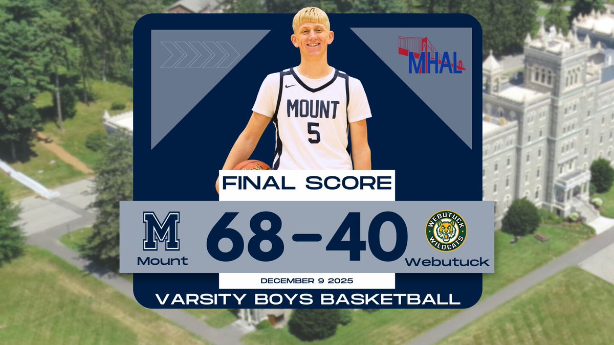 Big division win for the Varsity Boys Basketball team in their home opener! #GoEagles