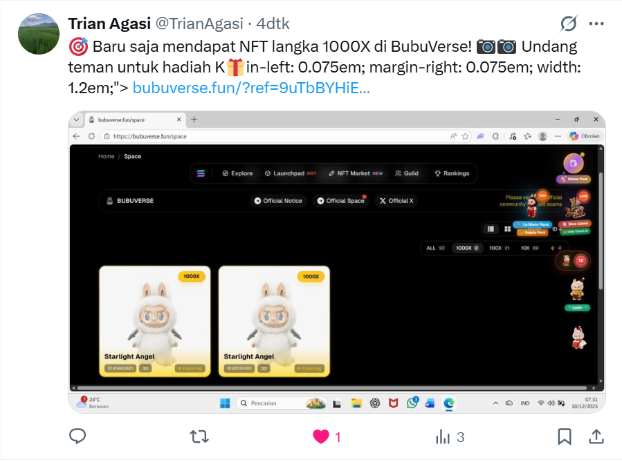 #bubu_verse #BubuVerse #1000x #YouCardID