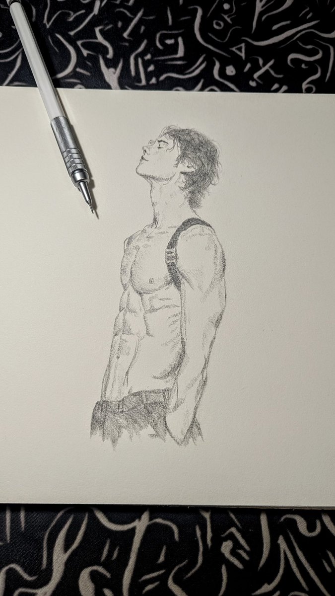 ink_dxn's tweet photo. •MASCULINE FEELS FRAGILE• #gayart #art #sketch #twink #drawing https://t.co/ccpSAdqJtp https://t.co/gyS2GLwb57