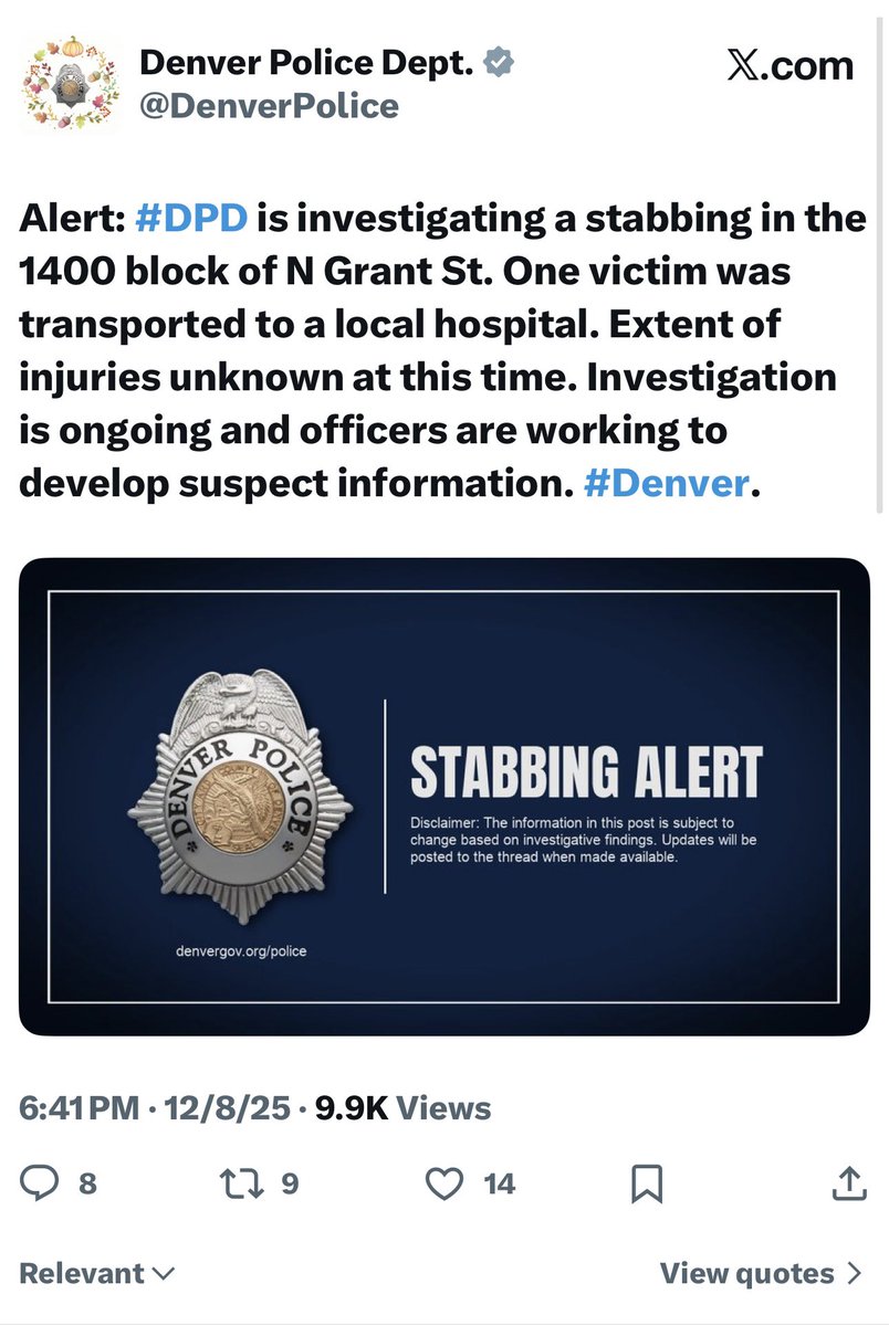 dobetterdnvr's tweet image. Two stabbings last night reported by @denverpolice.  The first right by the State Capitol and the second a few blocks from the #RINO bars. Mayor @mikejohnstonco will say that Denver is safe and vibrant but reality paints a different picture. #visitdenver