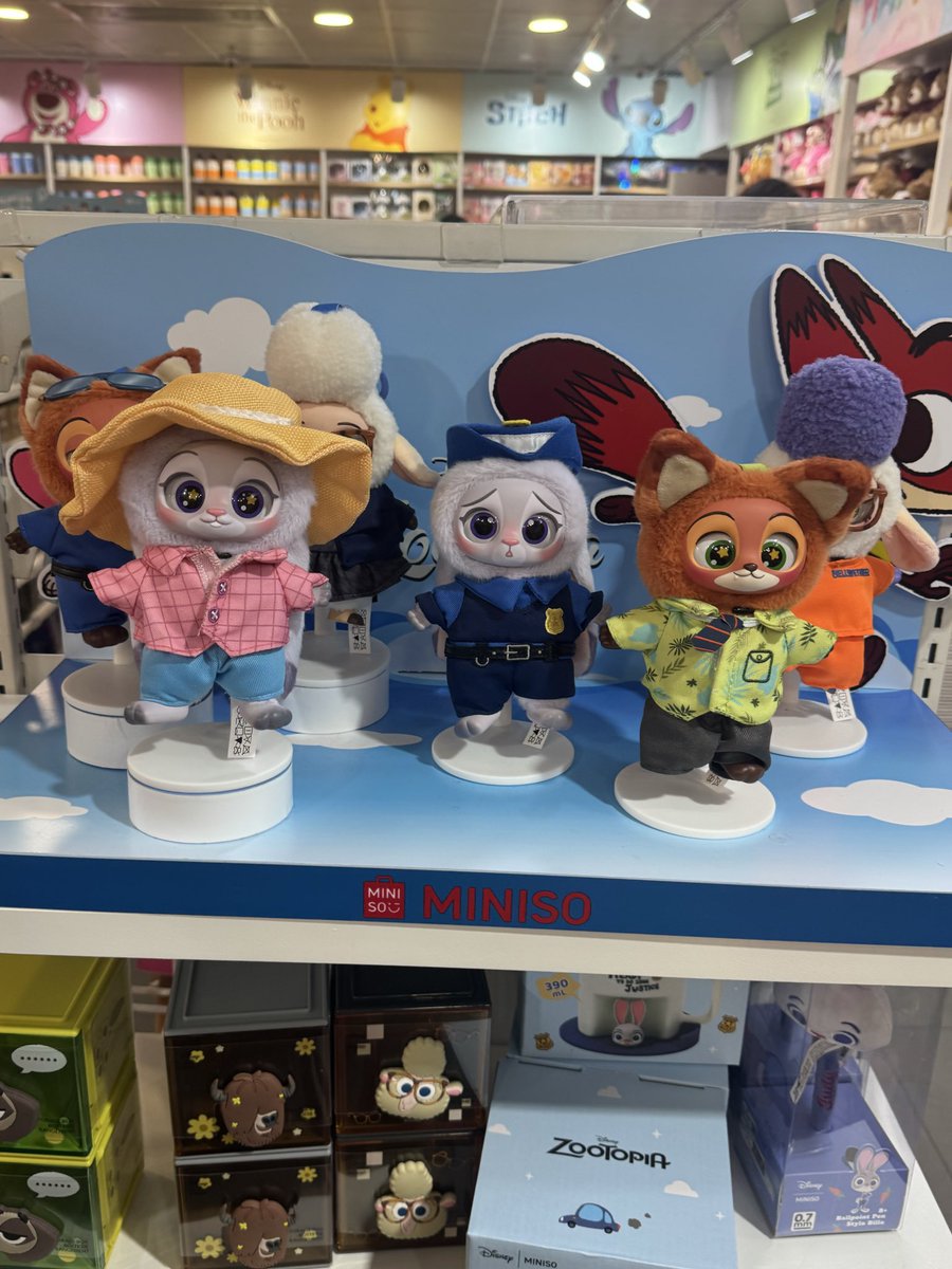 minisoにズートピア2売ってなかった😿 なんなら前の段すら売ってなかっ