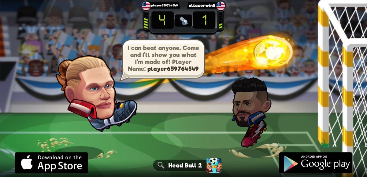 uhhhjred's tweet photo. Looking for a new challenger in Head Ball 2. My player name is player659764549, come and play with me! Download via > https://t.co/Ntf5MiGGEu #headball2 @HB2Official https://t.co/B4BIdITNhV