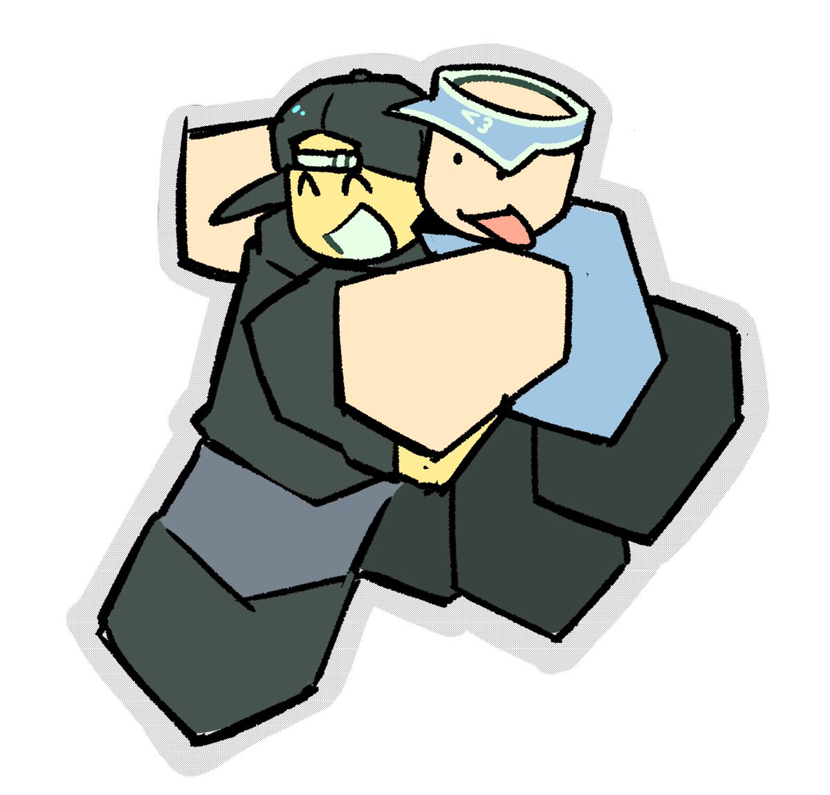 Anieney_1212's tweet image. dont know what to put here🐟

#evade #robloxart