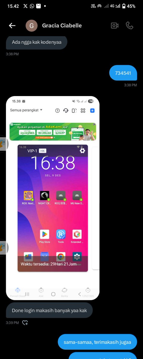 PIKAAPAW's tweet image. WTS Redfinger android 12, hongkong, 7d. masih freshh baru war. 35k, langsung login after pay. dm aja yapp, mentionn after dm