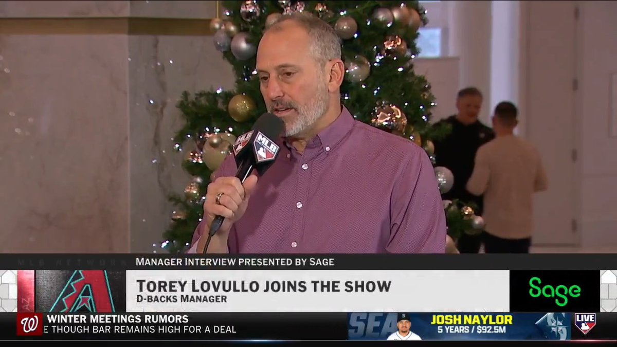 “To say that we are actively trying to push him out and move him off of the Arizona Diamondbacks is not a true statement.”

- Torey Lovullo on Ketel Marte

MLB Network + @SageUSAmerica 