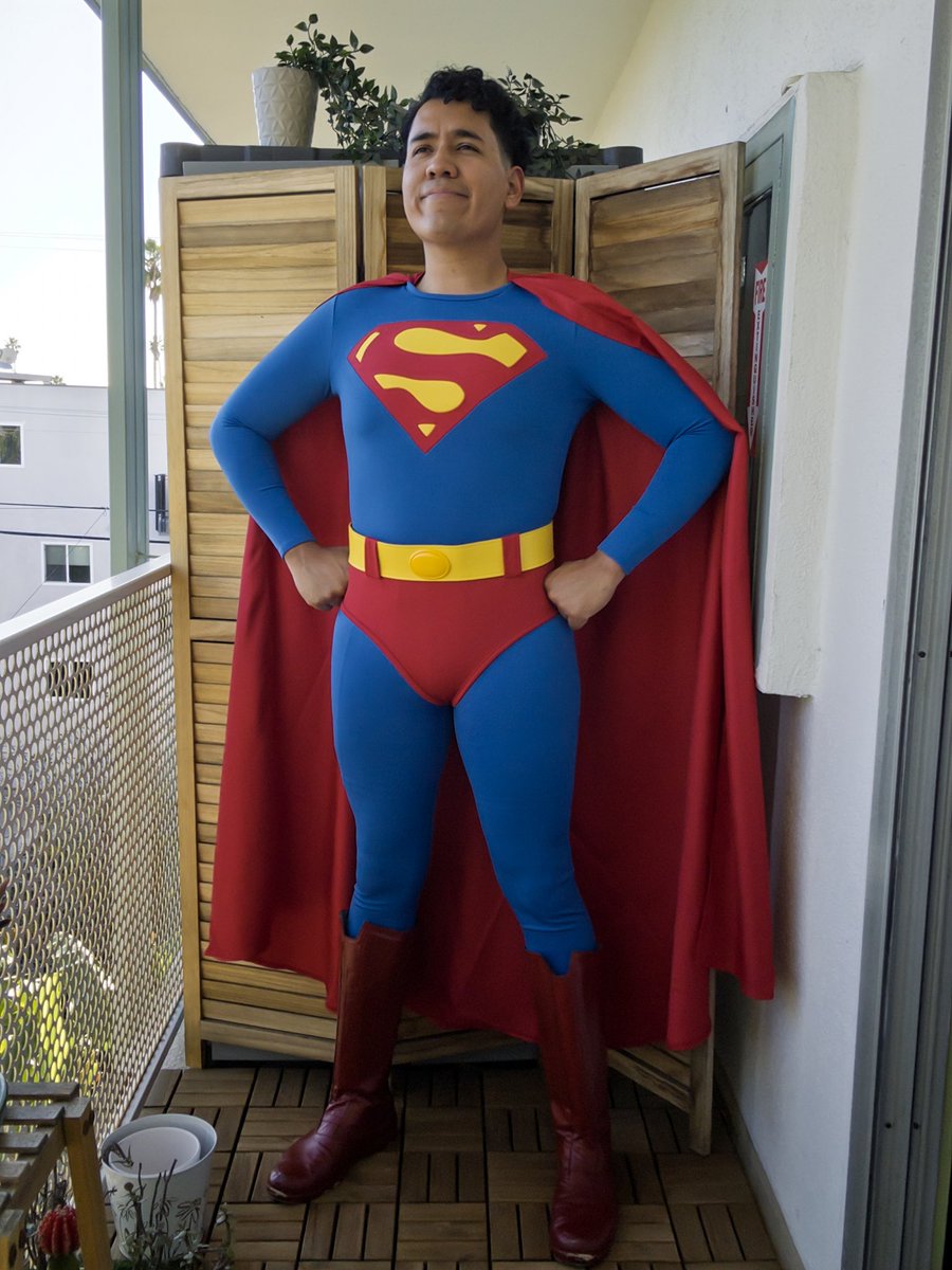 CaptDandyAndy's tweet photo. This is one of those costumes that truly make you feel like Superman 💙💛❤️ #superman https://t.co/B2FO3Y7vnf