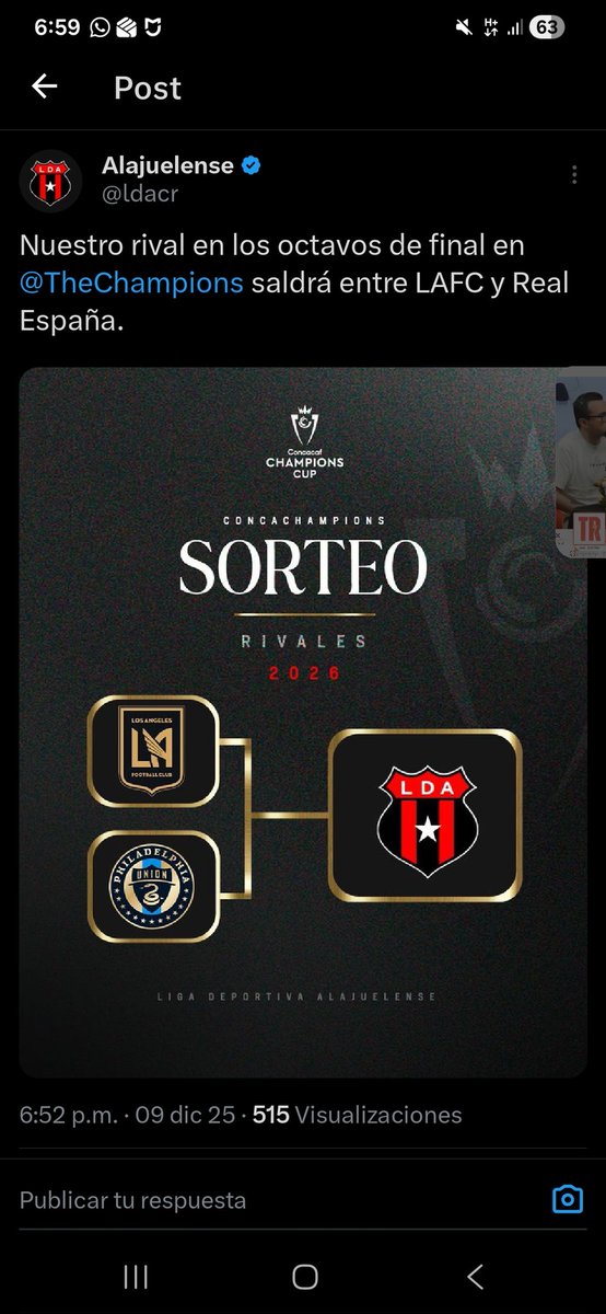 BGomez237's tweet photo. @ldacr @TheChampions si los vimos cm, pero todo bien jaja https://t.co/kMTSxd1SEa