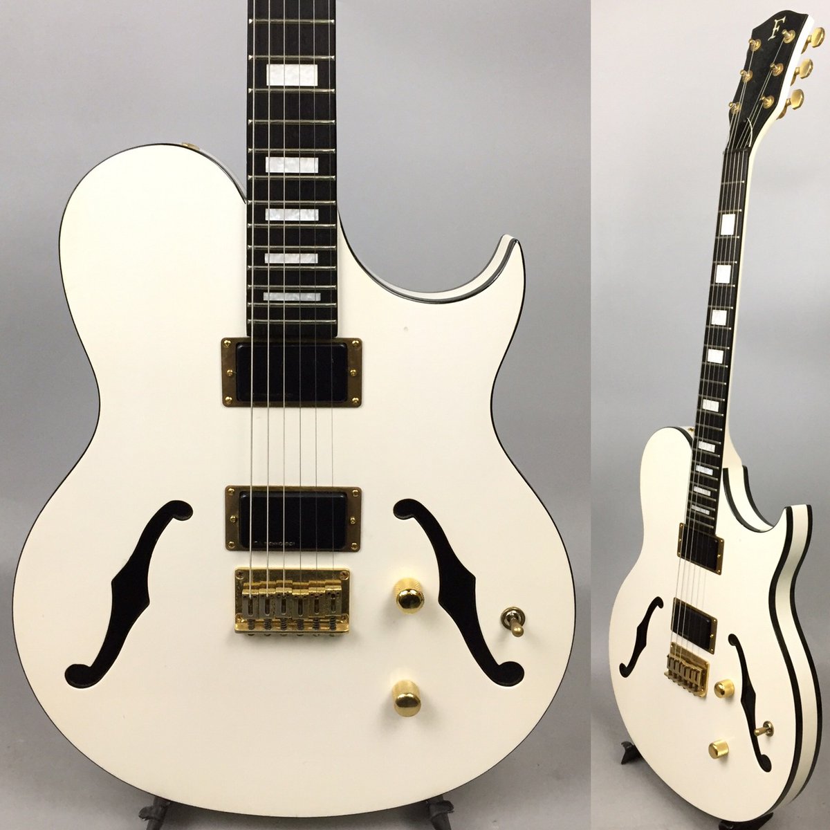 布袋モデル FERNANDES（MV-95HT FERNANDES MV-95HT White 布袋モデル（中古/送料無料）【楽器検索