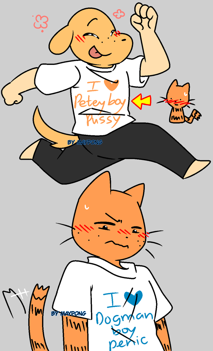 Chinacoffedo's tweet image. 🐶❤️😾
#detey #dogmanxpetey #dogmanAU