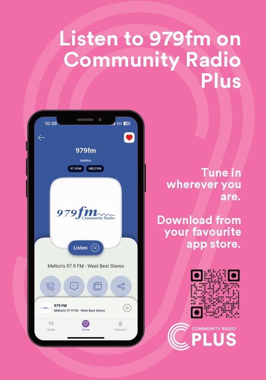 Listen to 979fm, and many other great community radio stations, on the Community Radio Plus app
#CommunityRadioPlus