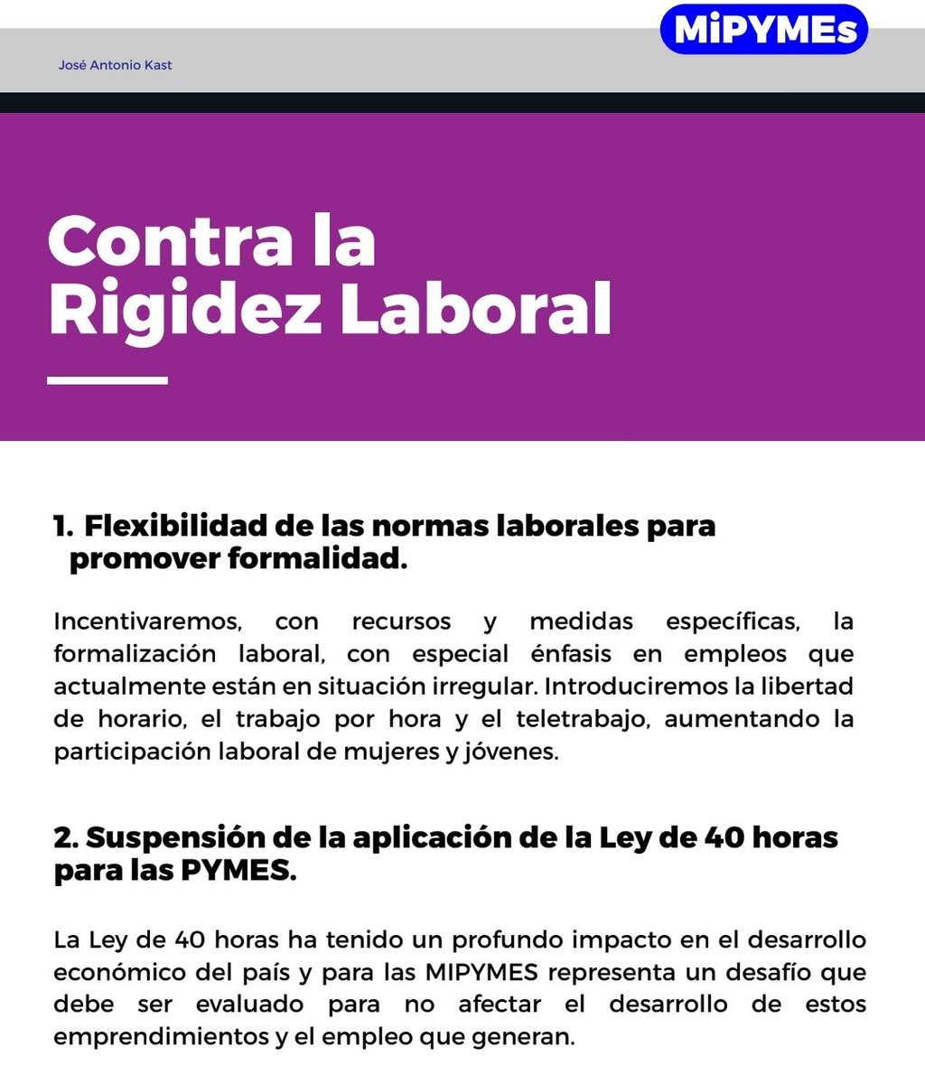 Sanhueza_JM's tweet photo. "Suspender" las 40 horas y traspasarle el costo de las indemnizaciones al trabajador. Avísenle a @marasedini que le eche una miradita al programa de su candidato antes de seguir grabando sus spots sobreactuados 😂 #DebateAnatel2025 https://t.co/rz2tkJ3ZH5